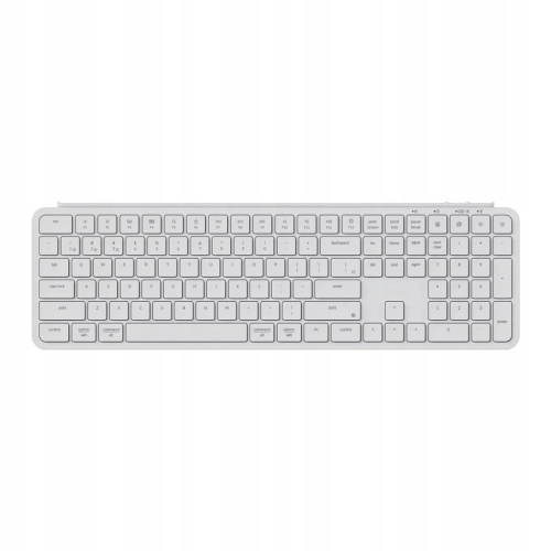 KLAWIATURA MEMBRANOWA KEYCHRON B6 PRO ULTRA-SLIM 2.4G WIRELESS BIAŁA